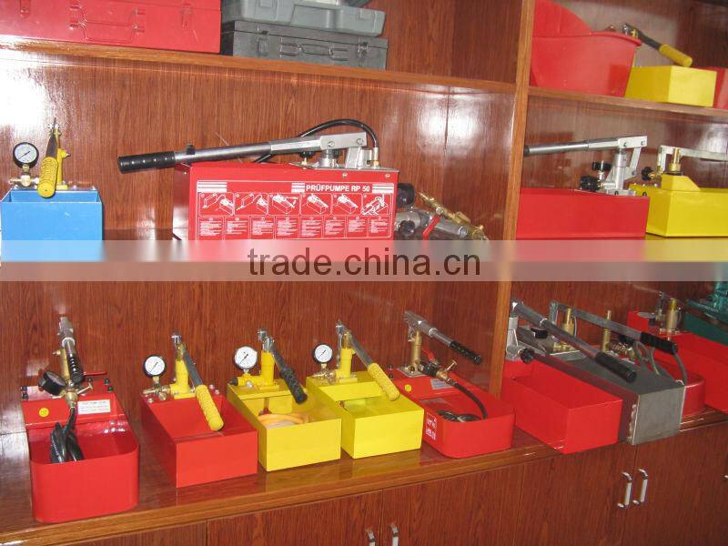 Extraordinary hydraulic pipe pressure test pump RTP-50/ 50 bar