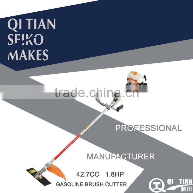 GASOLINE BRUSH CUTTER/GRASS TRIMMER 42.7cc/1.8HP QT-GC403A