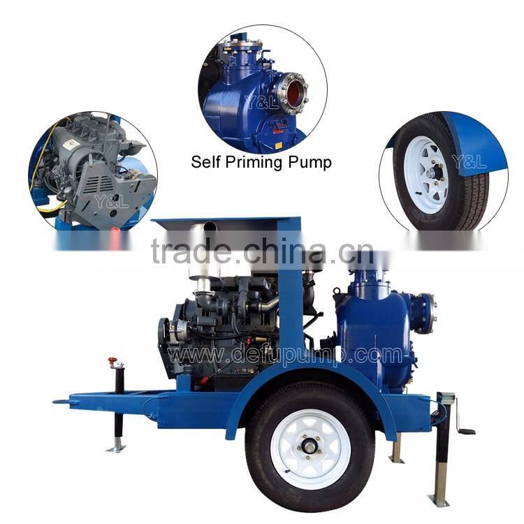 stainless steel horizontal self priming pumps with diesel engine