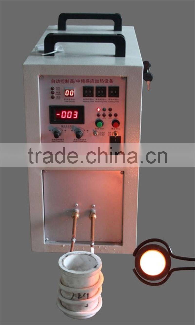 best quality alluvial gold melt furnace in stock