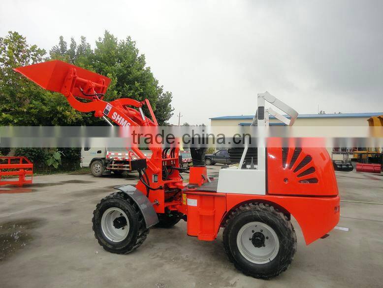 CE certification 4WD wheel loader(Concretes agitation bucket/Screening bucket)