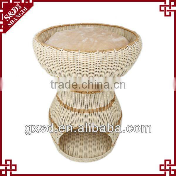 Handmade pet accessories double-deck cozy novelty pet beds