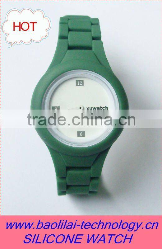 Free Sample, Latest Design Silicone Watch