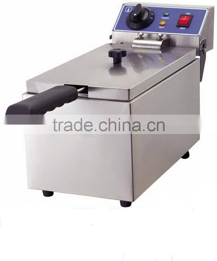 GRT - E081V Factory Price French Fries Electrical Deep Fryer Machine