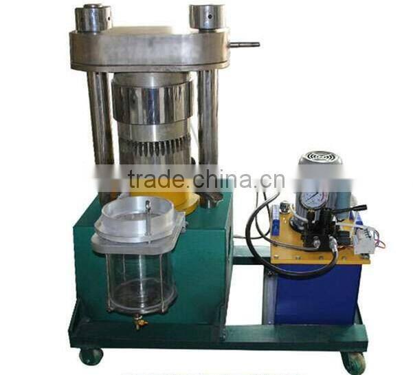 Hot sealing VP-80T Semi-automatic Almond Oil Press Machine Stainless steel neem seed hydraulic oil press