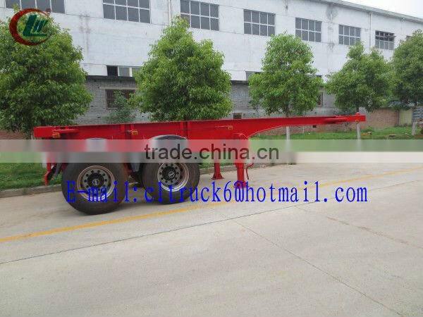 2 axles 40 Foot container semitrailer