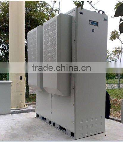 Telecom cabinet heat exchanger ventilator
