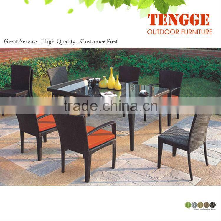 aluminum pvc resin pro garden table chairs