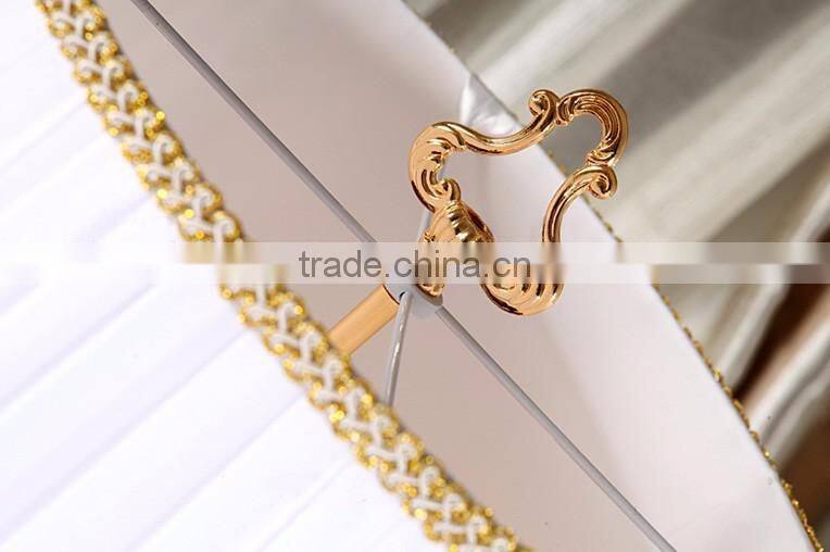 Clear K9 crystal lucky apple design white color lampshade floor lamp