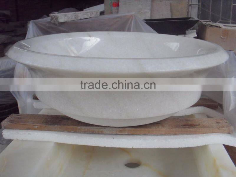 Customized marble basins&sinks round basin