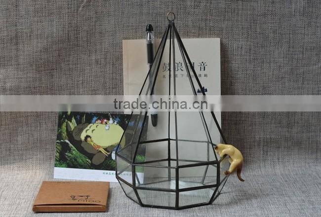 Indoor plant glass terrarium micro landscape glass greenhouse