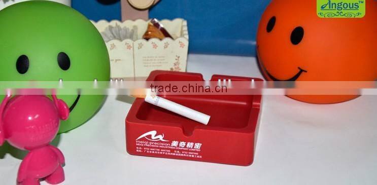 Colored silcone ashtray