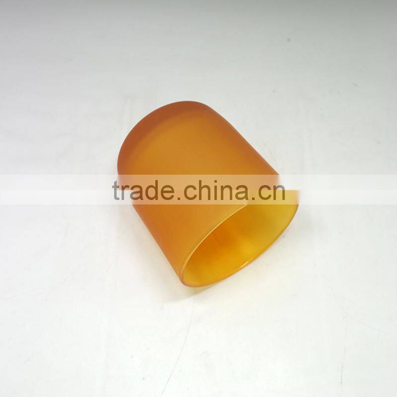 10oz glass candle jars amber/white/black candle container glass candle cup