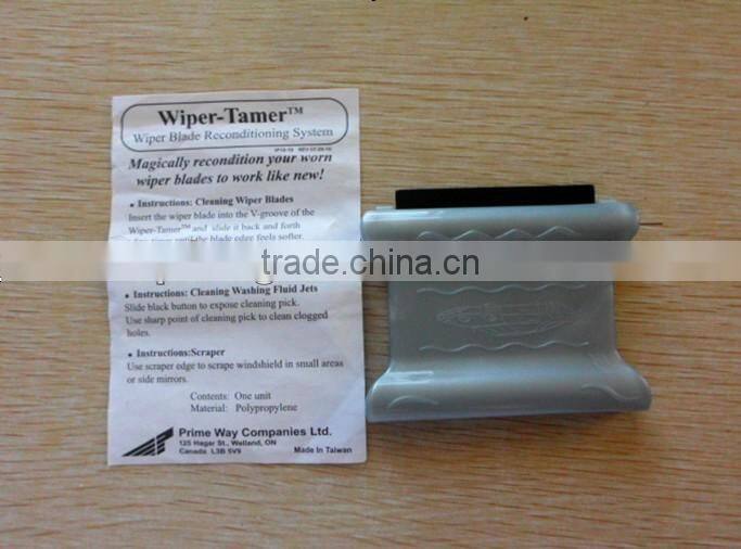 wiper blade cleaner/wiper repairer & ice scraper wiper blade reconditioning system auto wiper repair