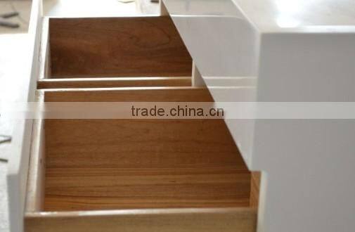 New design 2016 corian wall hung wash hand basin