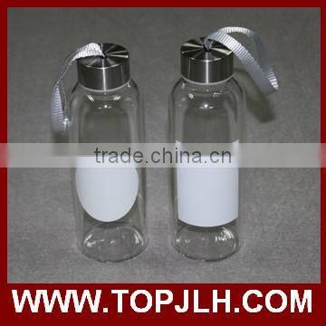Photo printing glass bottle for water,glass water bottle for promotion