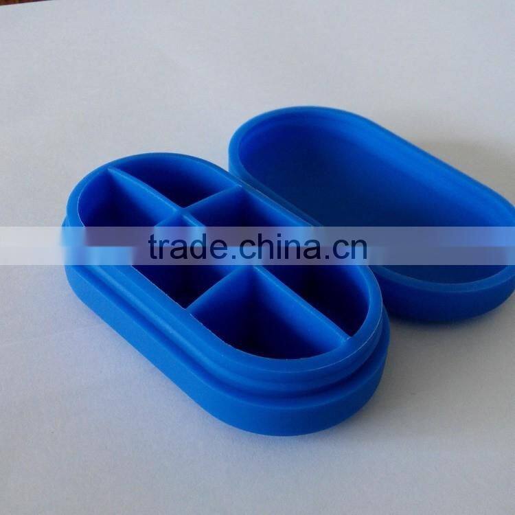 Best-selling low price silicone medical pill case/necessary case for storing pill