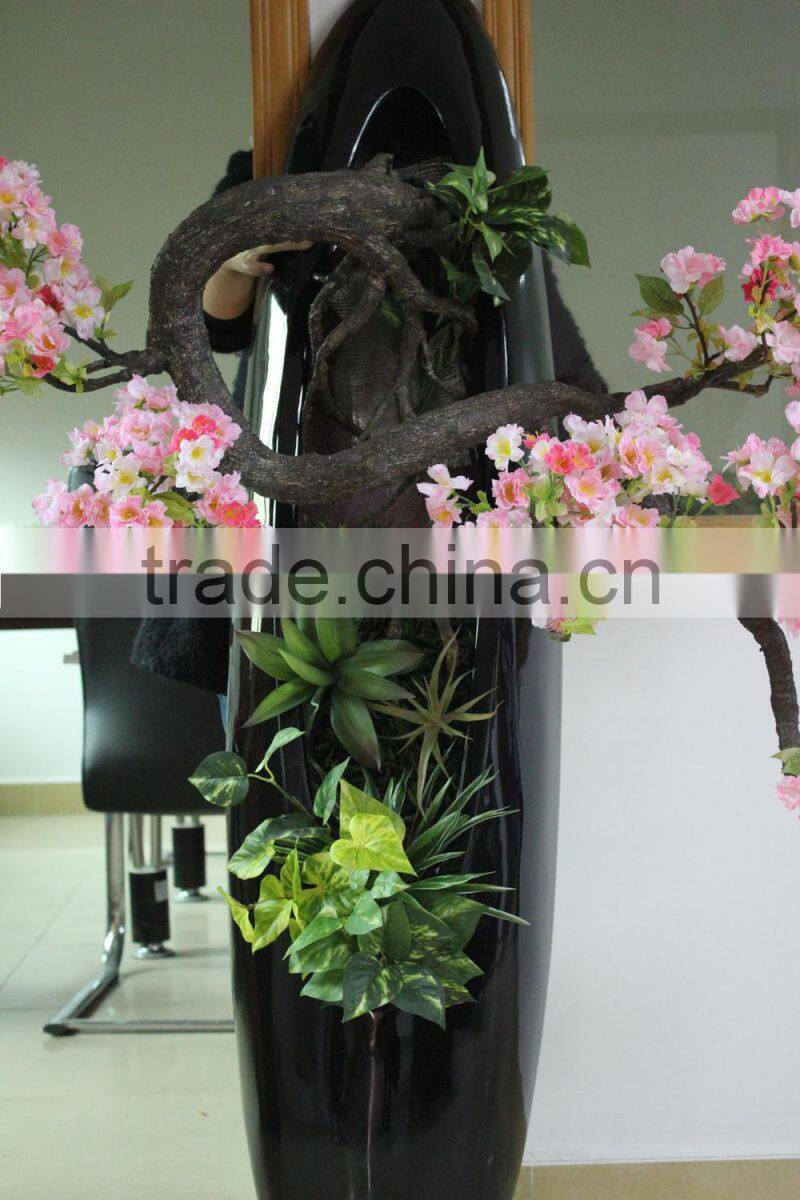 decoration vertical green wall factory/manufacturer artificial plastic walls