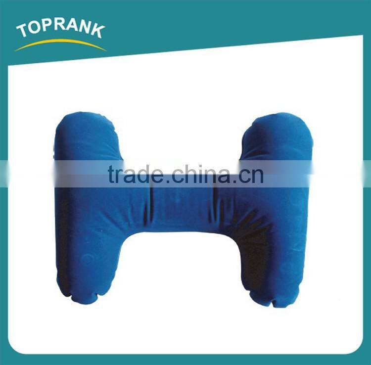 Toprank Comfortable PVC Inflatable Air Pillow Inflatable Back Rest Cushion Lumbar Back Support Air Cushion Pillow