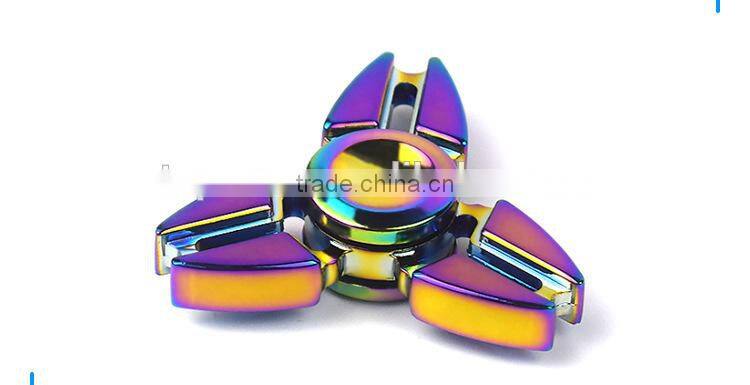 Top selling nice design alloy material fidget spinner toy