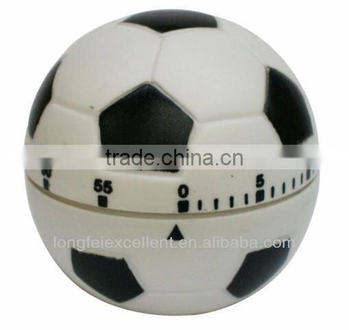 Football cheap hot sell new style mini mechanical timer countdown kitchen timer