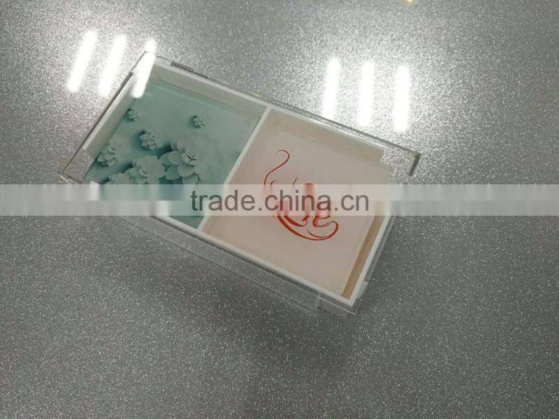 2017 Factory custom wholesale acrylic cup mat pad table protector/cup pad