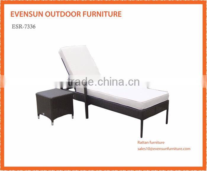 2016 Latest Design Elegant Outdoor Rattan Lounge Chair