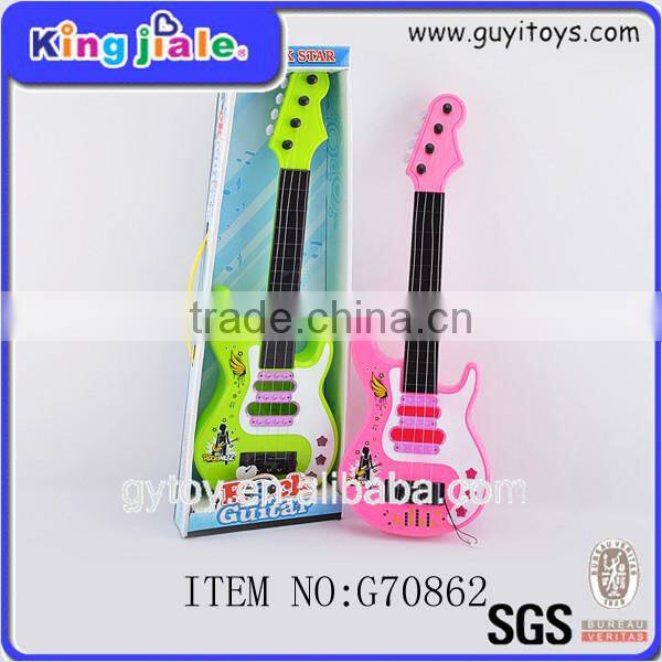 New popular real kids plastic toy guitar