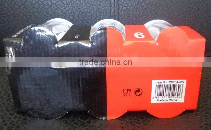 3oz lotus shot glass cup