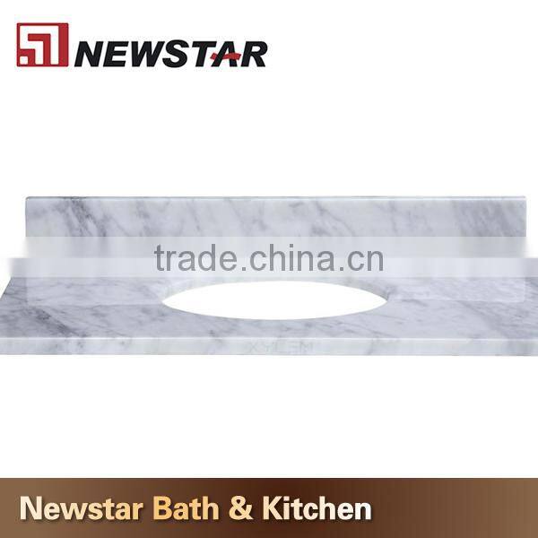 Made in China White carrara Marble Vanity Tops