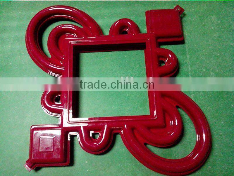 PP vacuum forming blister plastic decorative tube covers