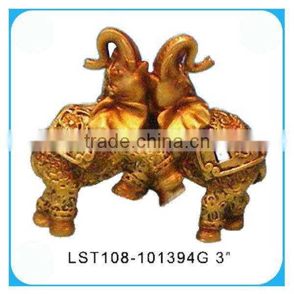 Modern home decoration ornaments resin elephant