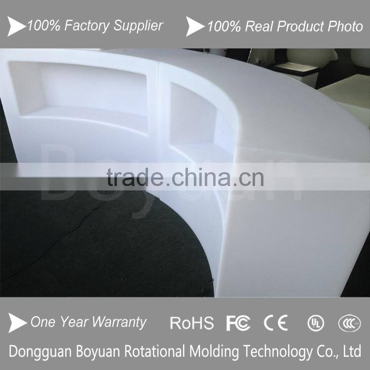 High quality dongguan led bar table, boyuan led bar counter manufacturer