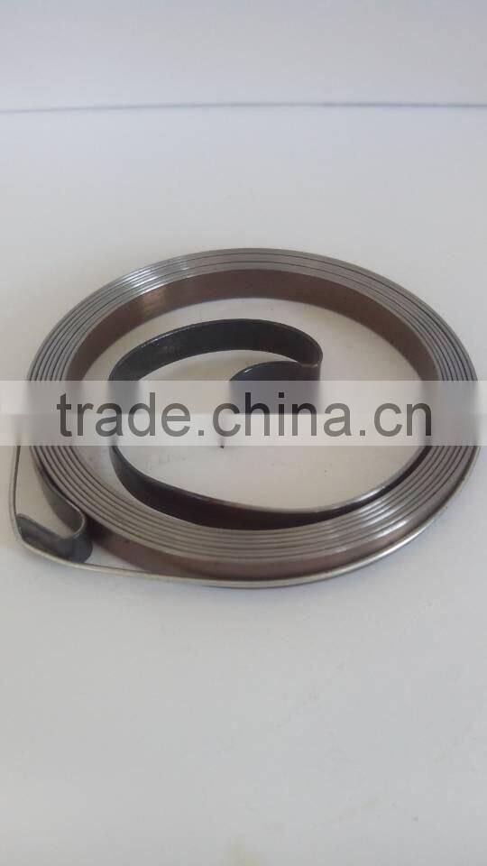 Flat metal torsion volute springs , GX160 coil springs , generator spare parts