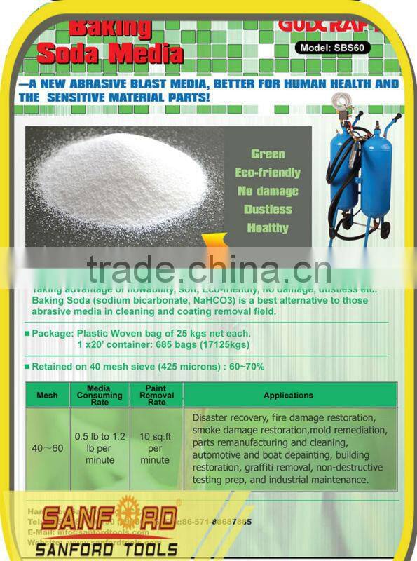 Portable sandblasting machine