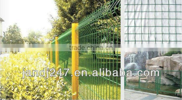 PVC coated welded wire mesh fence from factory