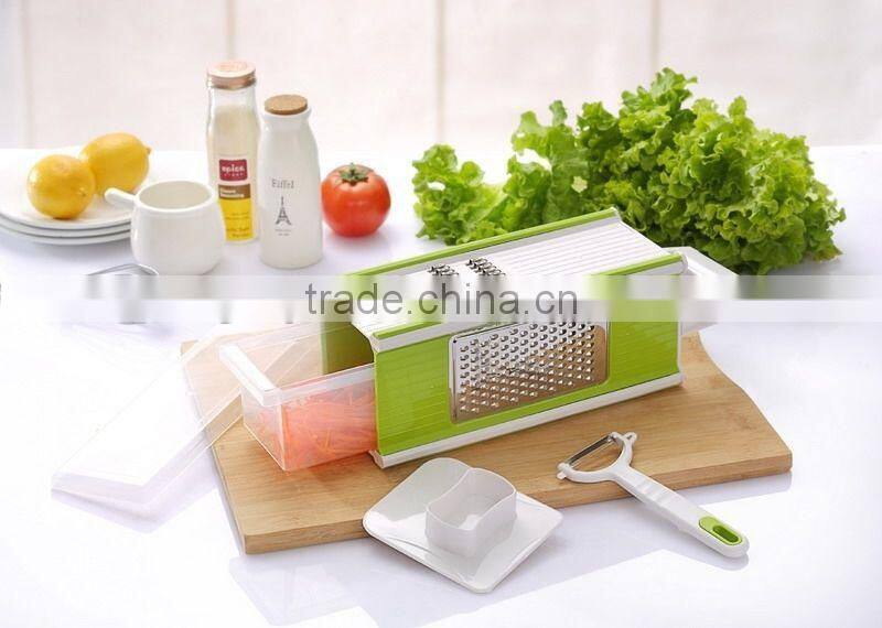 The Professional spiral Vegetables Slicer Grater Garlic chopper