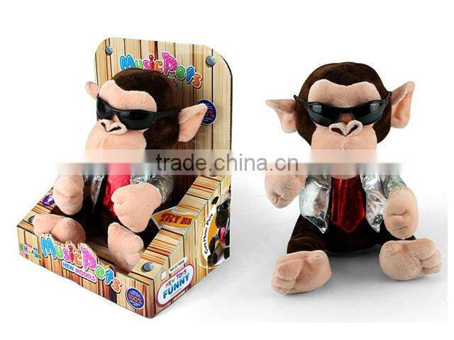 new item plush b/o cheap toy horse with music CE