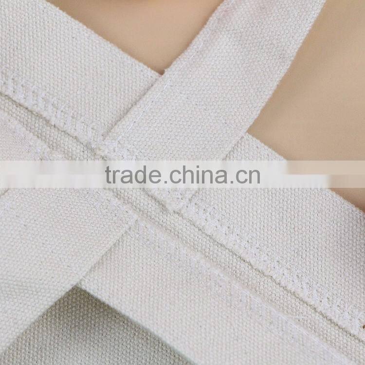 Eco friendly promotional natural cotton canvas shopping bag