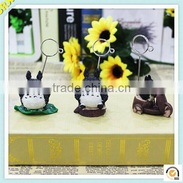 Most selling products Totoro paper clip custom plastic paper memo clips supplier