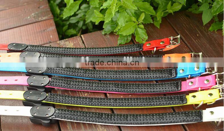 Fashion Pet TPU flash collar led dog collar