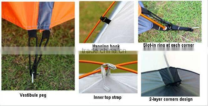 4-5 man single automatic camping tent,pop up hiking tent