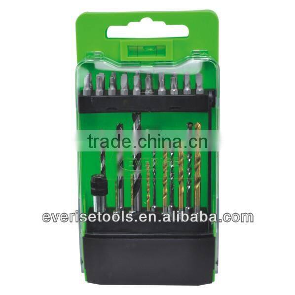 CF4230 44pcs titanium HSS drill bit set