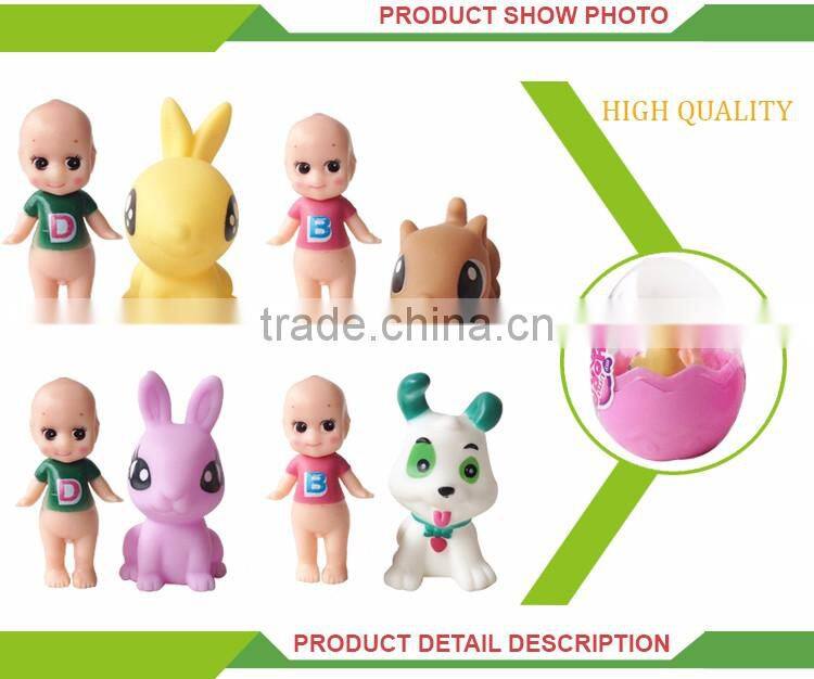 Top selling cartoon kids play game egg with toy inside