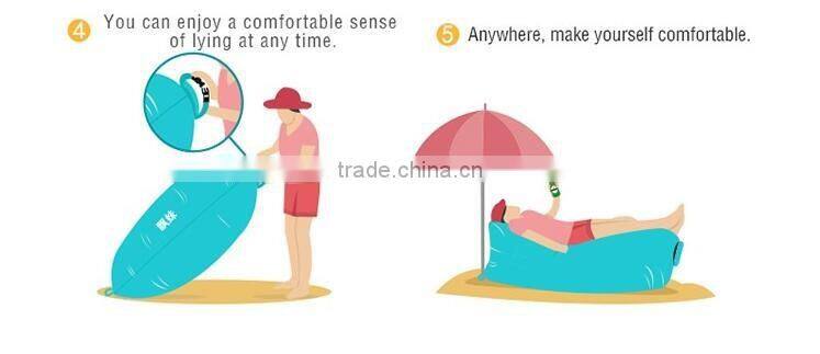 Sofa air lounge sleeping bag inflatable air sofa bed