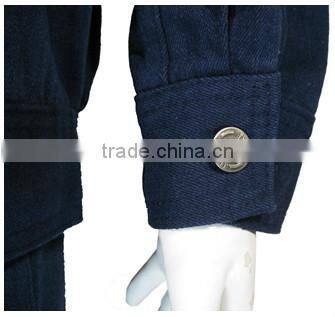 Men's jeans protective workwear made in JIangxi Province,China. OEM is always welcome