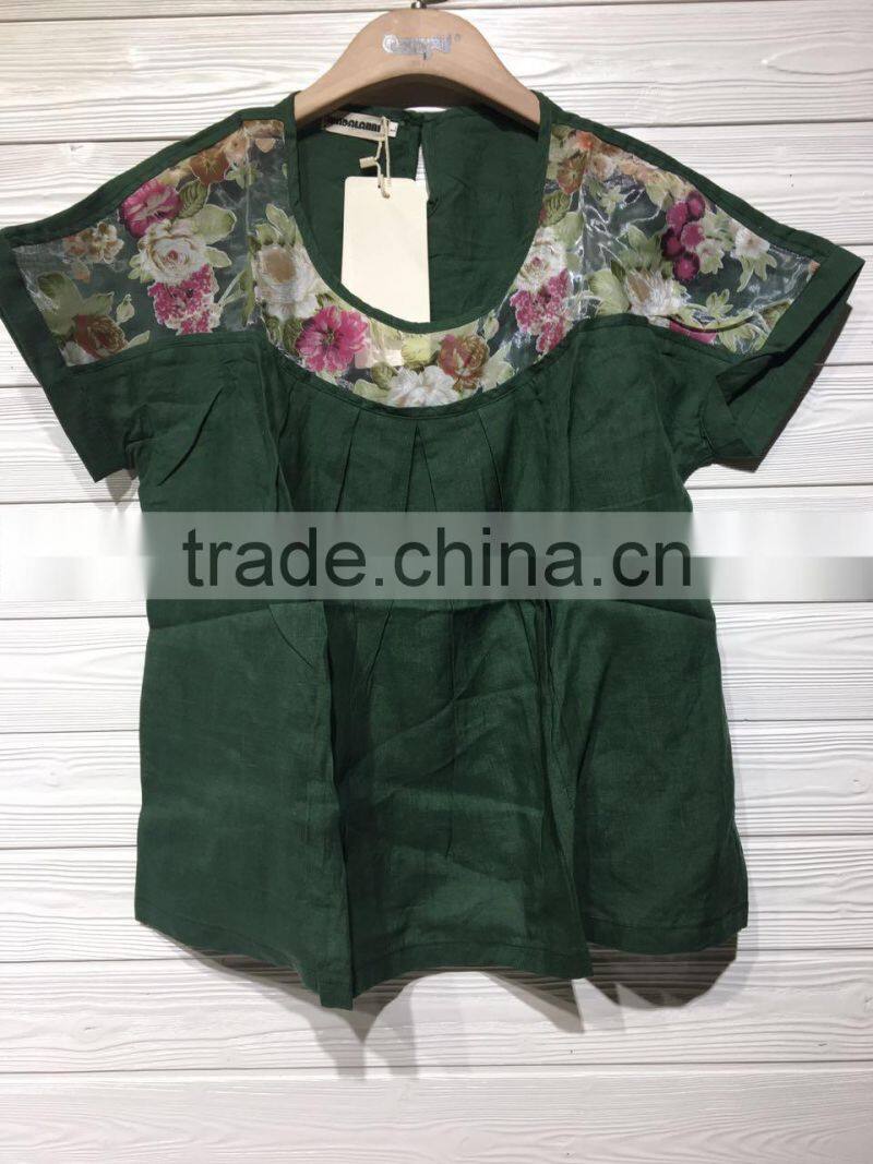 GZY wholesale summer bulk women thin cotton t-shirt