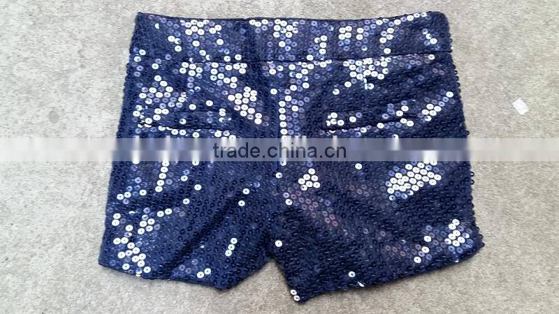 New style stock lots girl hot sexy shining shorts