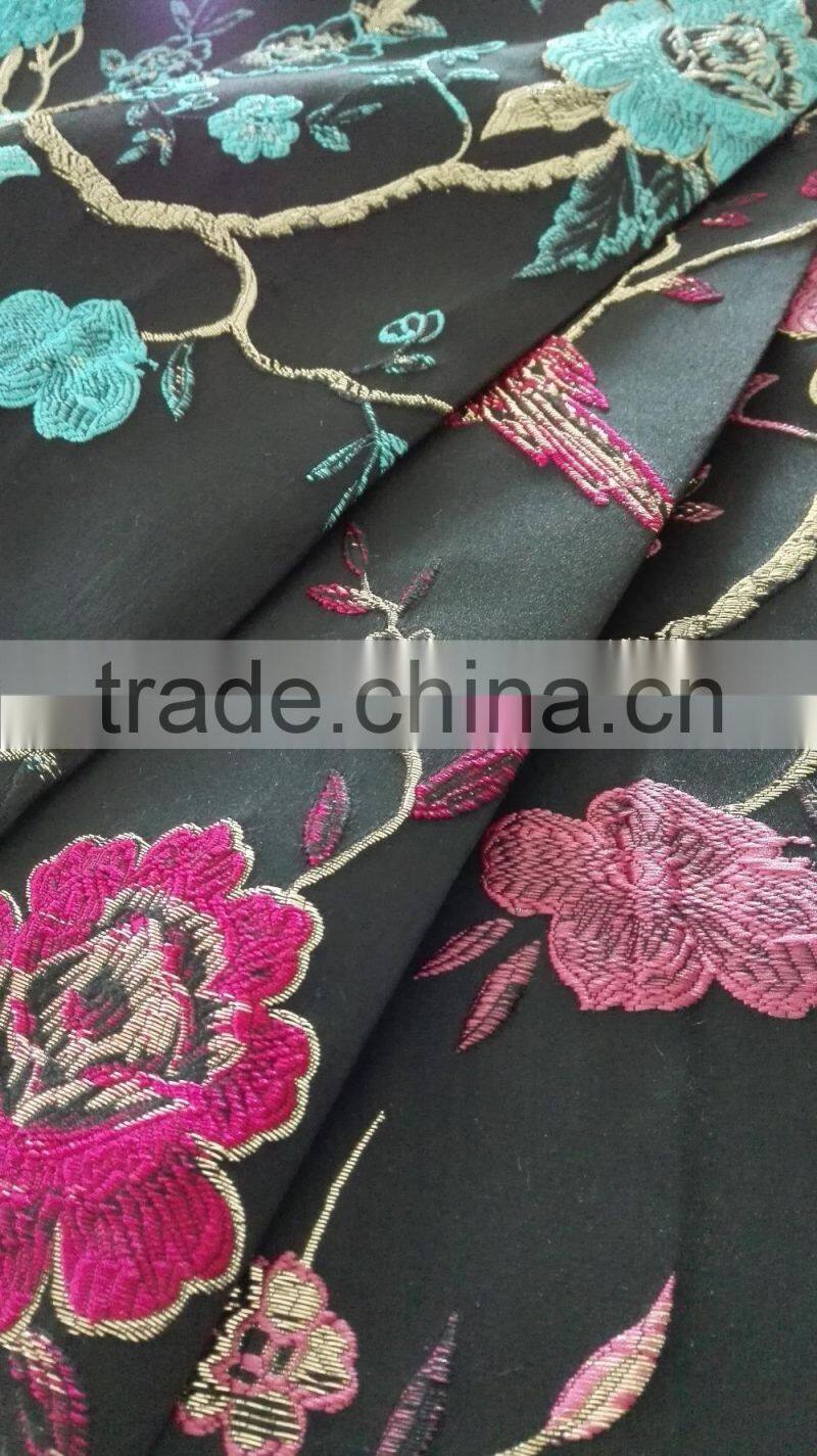 high quality T/C woven jacquard for women's dress
