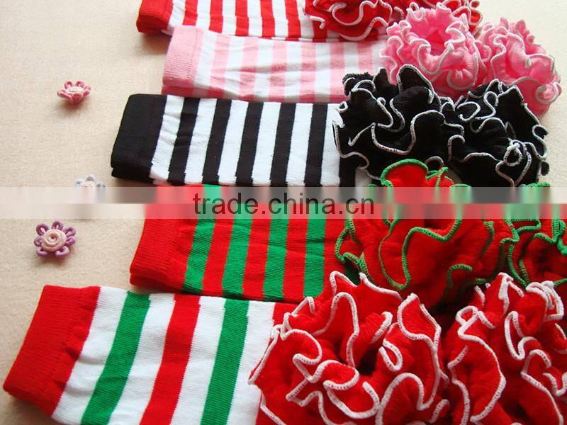 Baby girl christmas leg warmer baby leggings woolen legging girl polka dot leg warmers